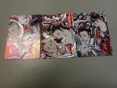 麦趣喜第四场 新品尝鲜专场 (4月2号周四晚上22点截拍，专注买家市场，福利拉满)  - 焱卡问道东方 粗闪 彫仙3张