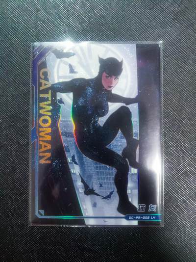 【持续收拍品】-琦卡当当铺～第40期★★~支持寄存★★~【9点40结束】扫码加群抽[包邮券]~ - 卡游-DC-猫女-PR卡-全新-抽卡机原膜-1张