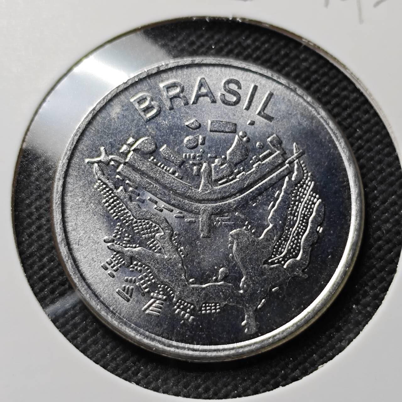 KK钱币收藏小铺  第414期 2月预留时间 周末发货 1984巴西50分 