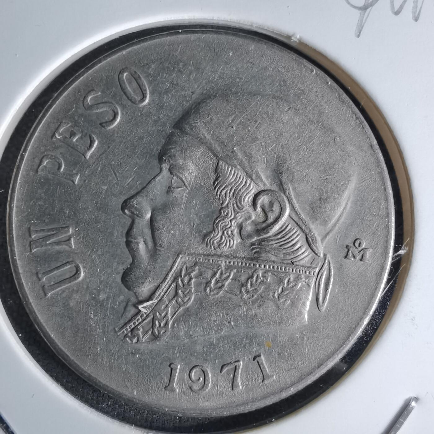 沼泽如烟--第1042场 墨西哥1971年1比索