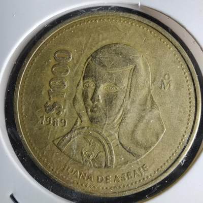 沼泽如烟--第1042场 - 墨西哥1989年1000比索