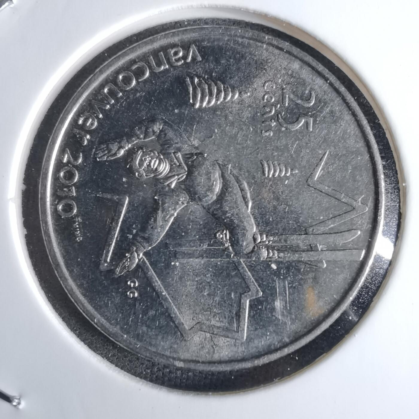 沼泽如烟--第1042场 加拿大2010年25分纪念币