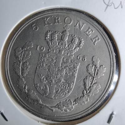 沼泽如烟--第1042场 - 丹麦1968年5克朗