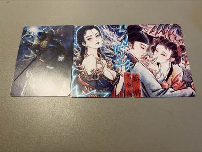 麦趣喜第四场 新品尝鲜专场 (4月2号周四晚上22点截拍，专注买家市场，福利拉满)  - 焱卡问道东方 黄子鉴钟馗+彫仙2张