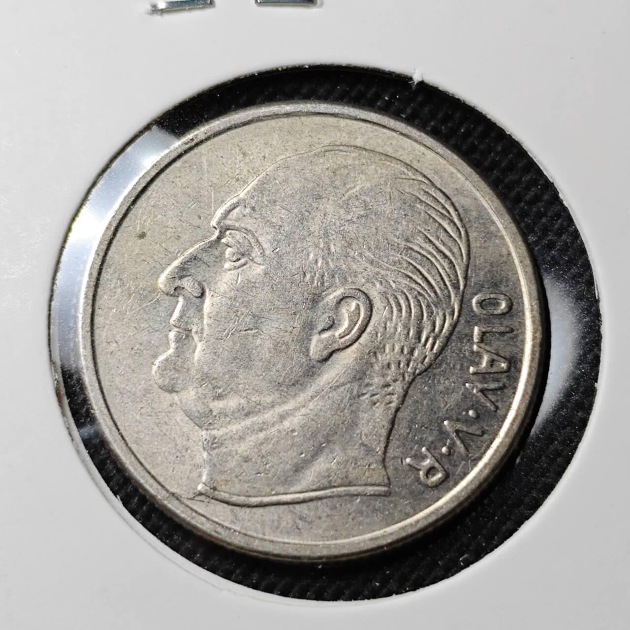 KK钱币收藏小铺  第414期 2月预留时间 周末发货 1970挪威1克朗 动物版