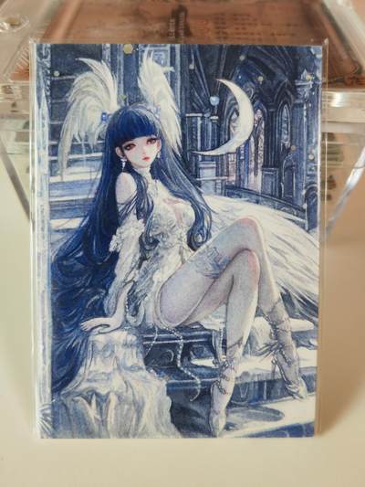 阳大大卡牌拍卖第107期（持续收拍品，周五晚上九点截拍，进群福利早知道） - 【手绘卡】夭夭 月亮舞会 绝色手绘卡1/1  超级漂亮