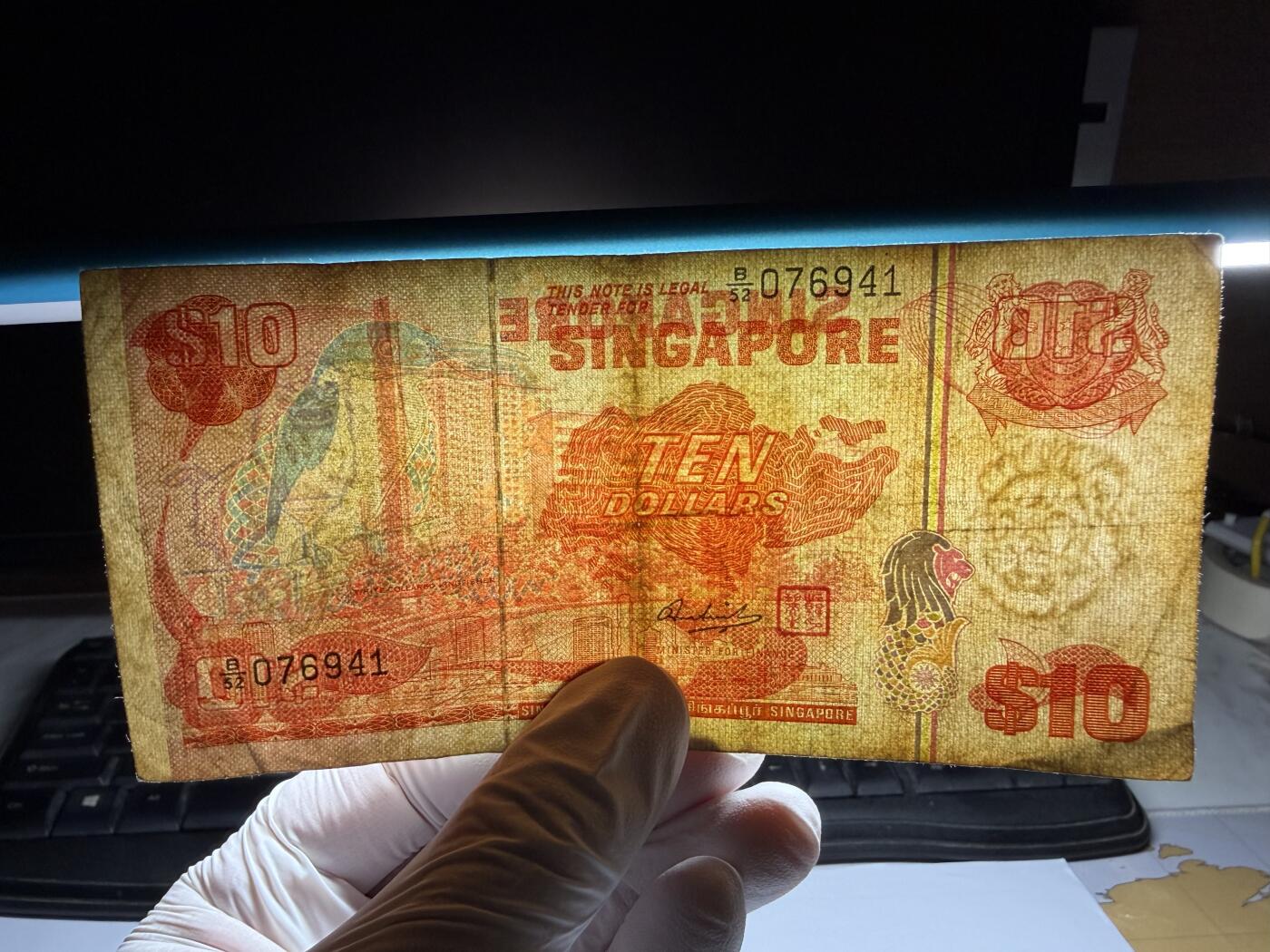 2026年集古藏今外币拍卖第三期-第10场—（总第320拍-纸币专场），本期拍完结算一次，发货时间2-3天，休息几天后继续新的一期拍卖。 新加坡10元