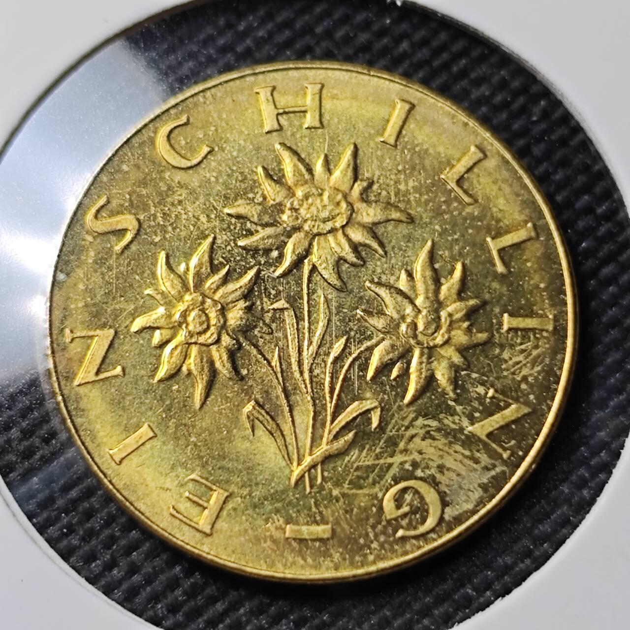 KK钱币收藏小铺  第414期 2月预留时间 周末发货  1964奥地利1先令 精制币