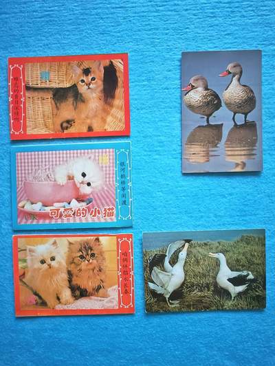 3月31日 🌏全球币章 - 稀品:老贺年明信片 5张 平均近AU品相