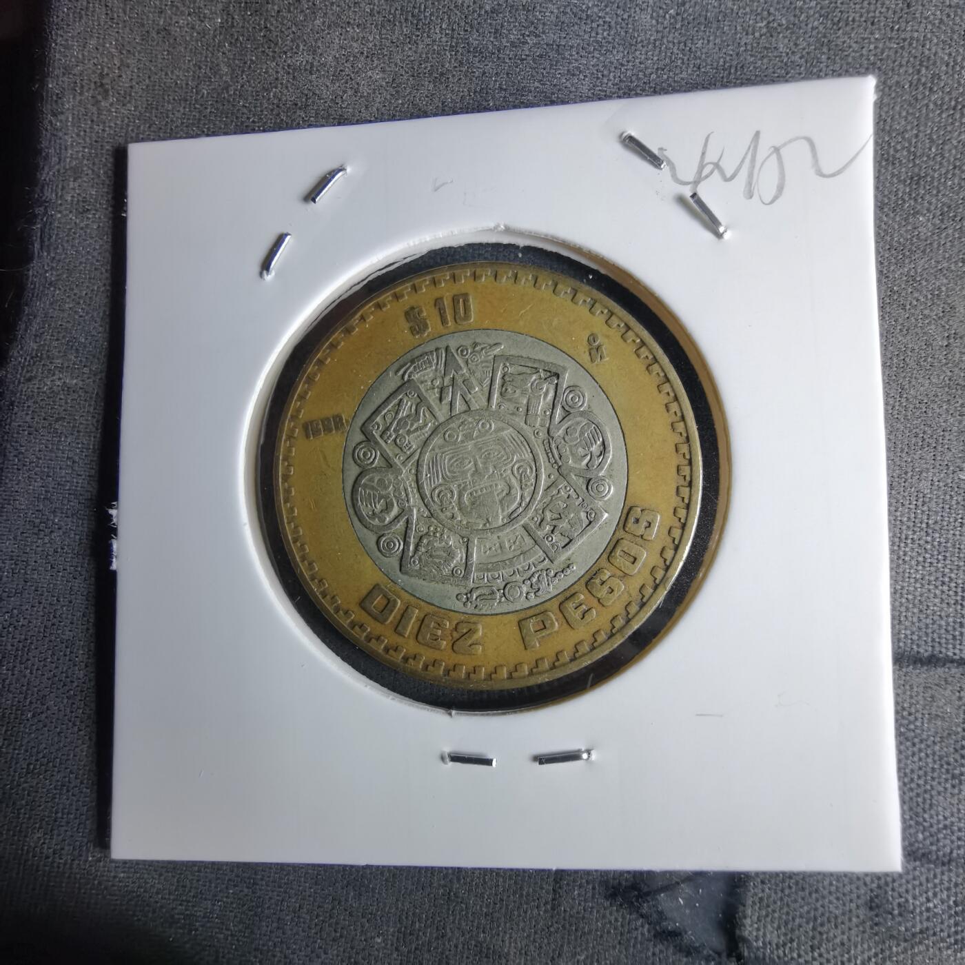 沼泽如烟--第1042场 墨西哥1988年10比索