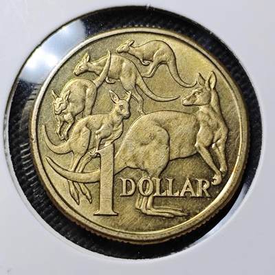 KK钱币收藏小铺  第415期 2月预留时间 周末发货 1984澳大利亚1元 