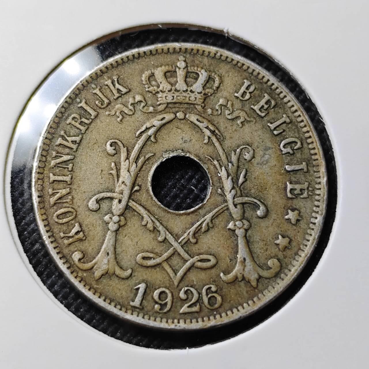 KK钱币收藏小铺  第414期 2月预留时间 周末发货  比利时25分