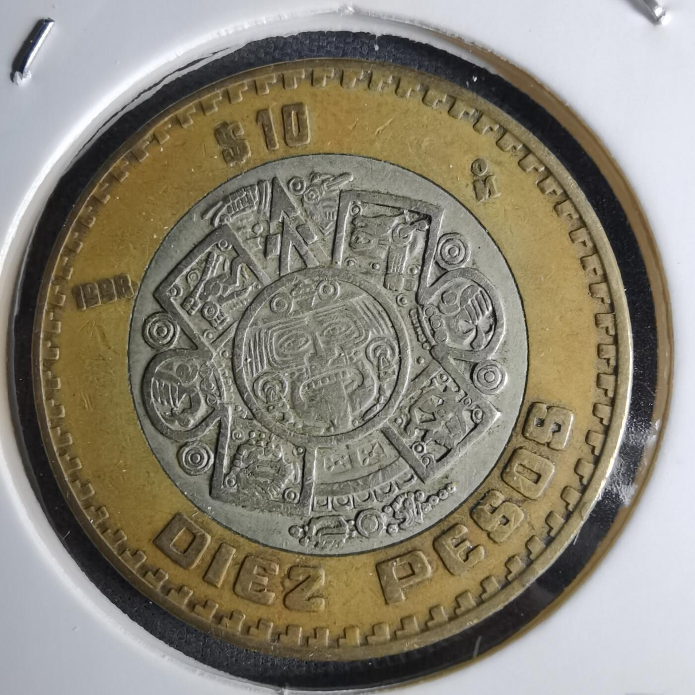 沼泽如烟--第1042场 墨西哥1988年10比索