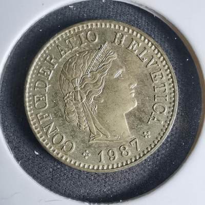 沼泽如烟--第1042场 - 瑞士1987年五分