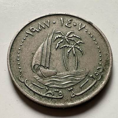 🌹外币初藏🌹🐯2026年第36场   每周二四六晚8️⃣点 接代拍 - 卡塔尔1987年50迪拉姆