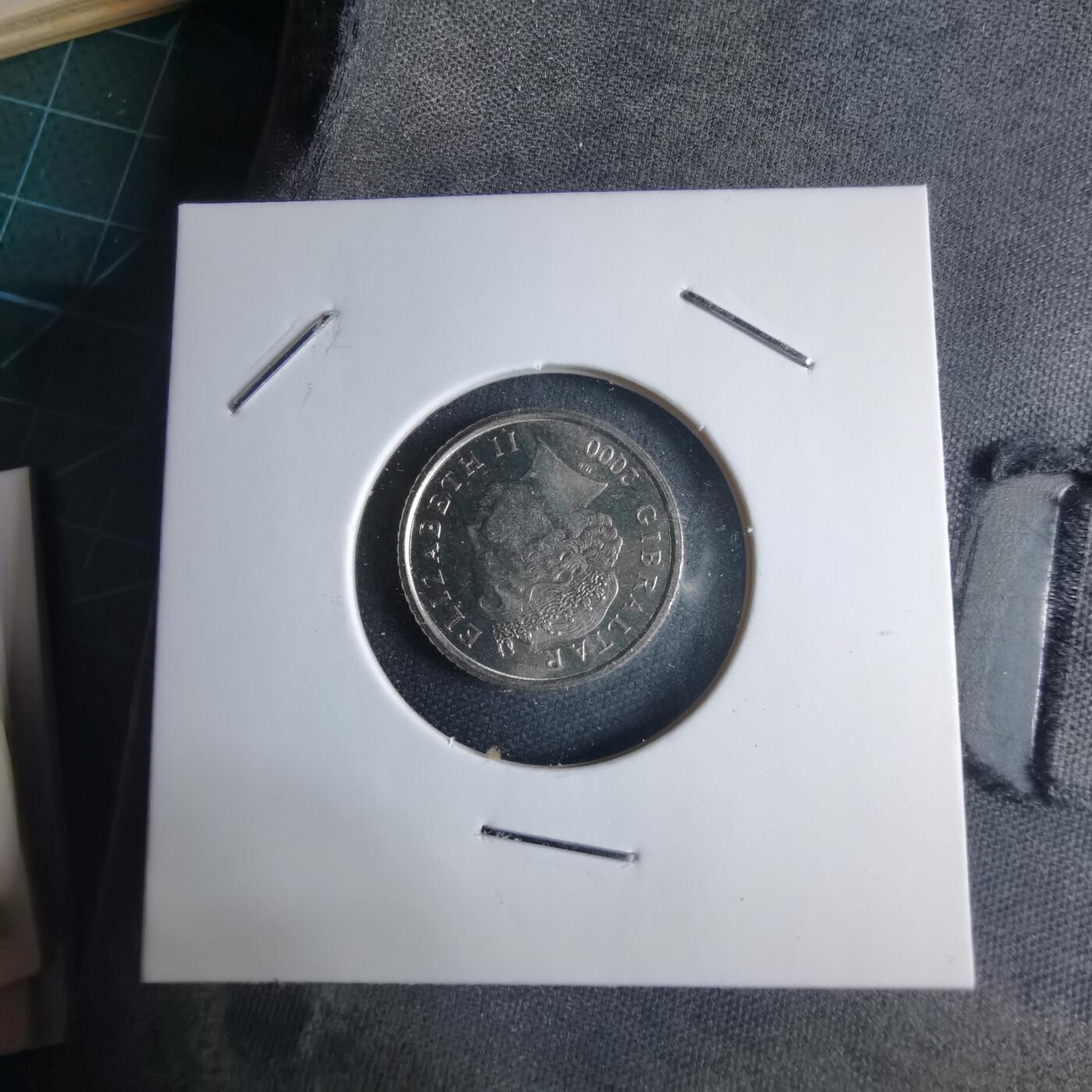 沼泽如烟--第1040场 直布罗陀2000年5便士