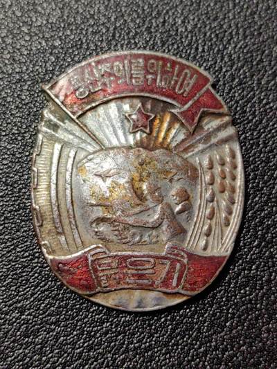 靖甫拍卖第八场 - 红旗联队证章 残品