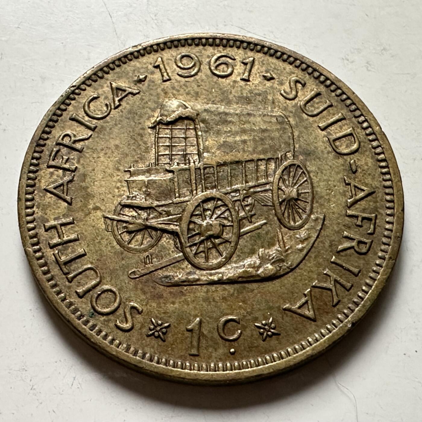 🌹外币初藏🌹🐯2026年第36场   每周二四六晚8️⃣点 接代拍 南非1961年一分