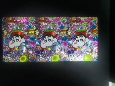 【持续收拍品】-琦卡当当铺～第40期★★~支持寄存★★~【9点40结束】扫码加群抽[包邮券]~ - 奇点最新一弹定制蜡笔小新粗闪裸卡三张