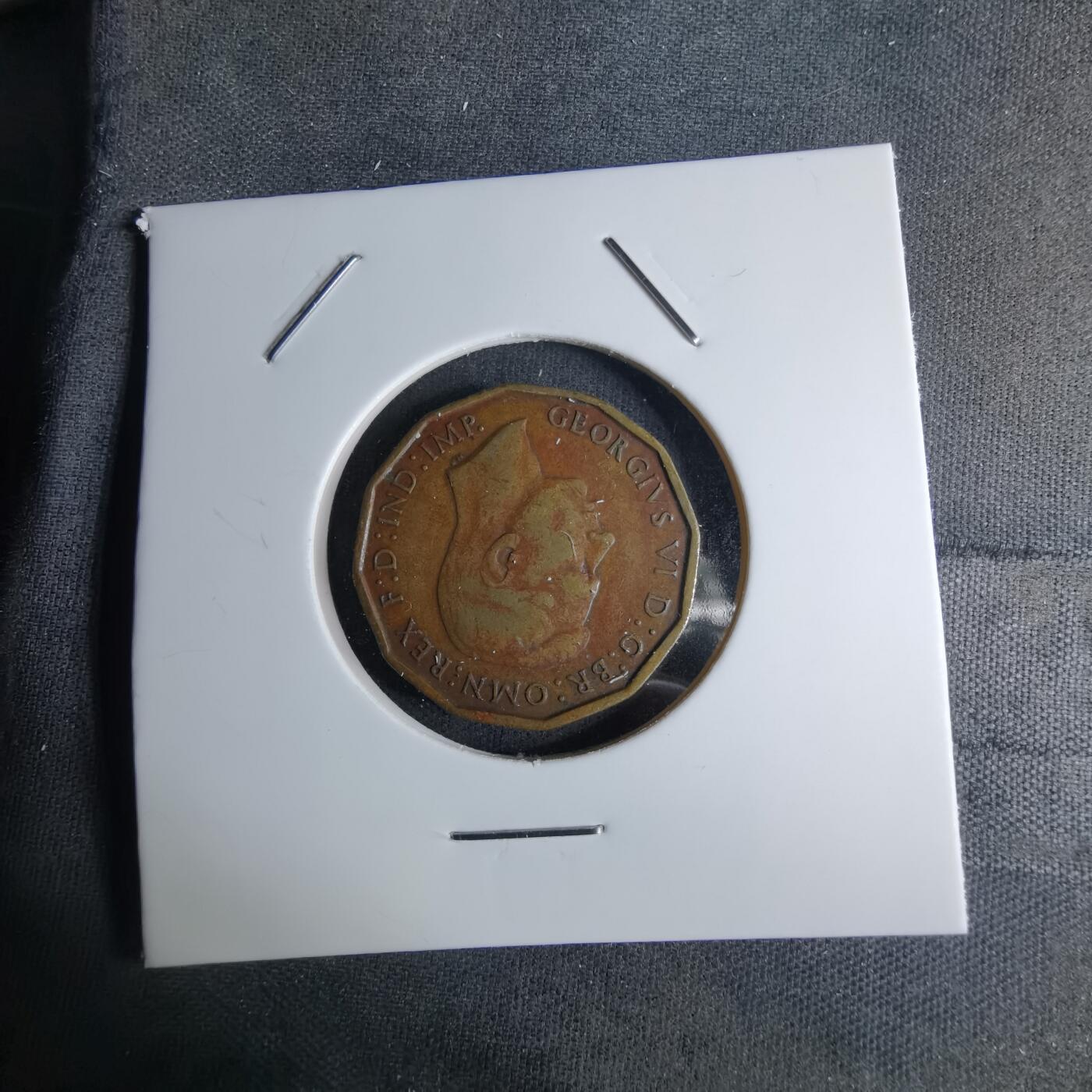 沼泽如烟--第1042场 英国1943年3便士