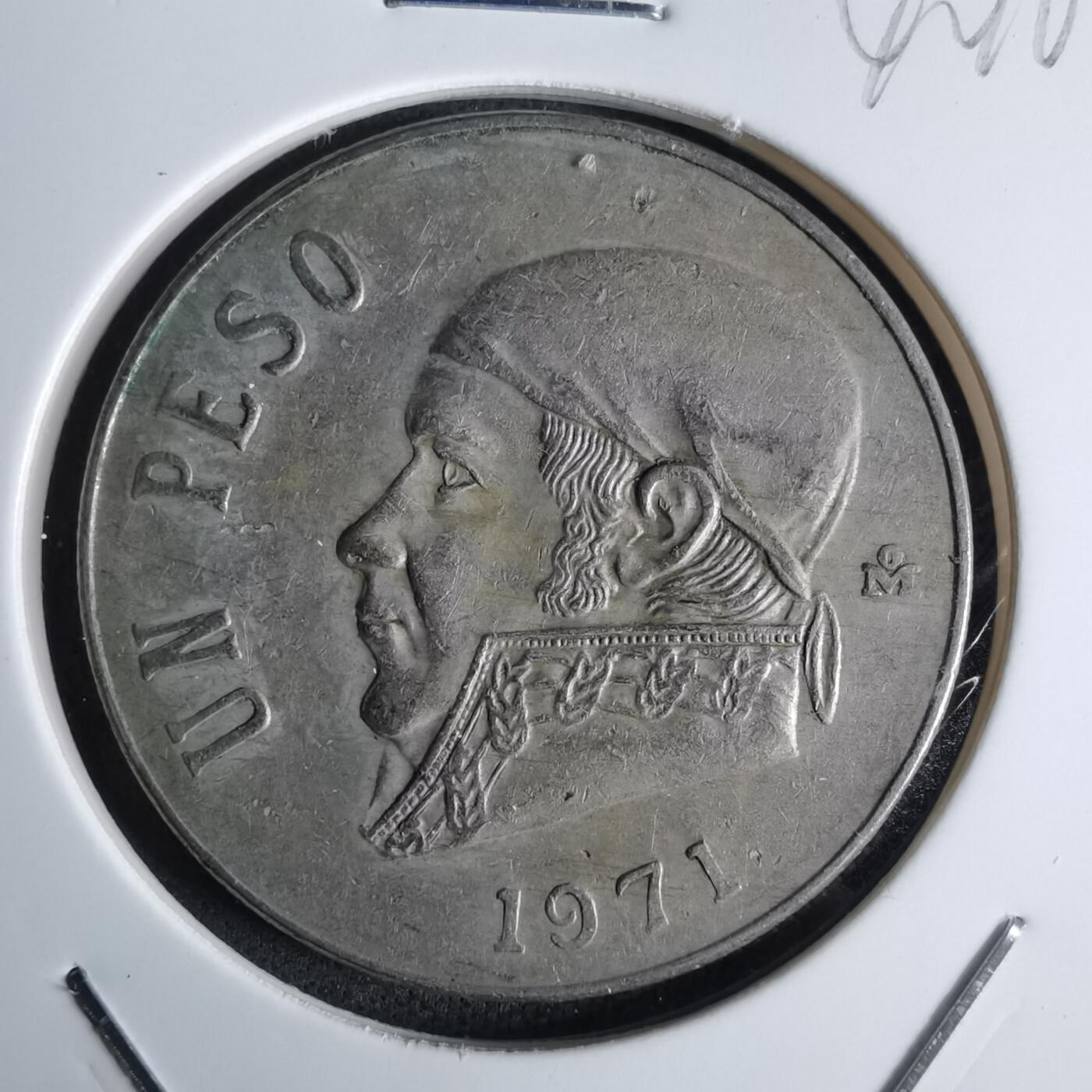 沼泽如烟--第1042场 墨西哥1971年1比索