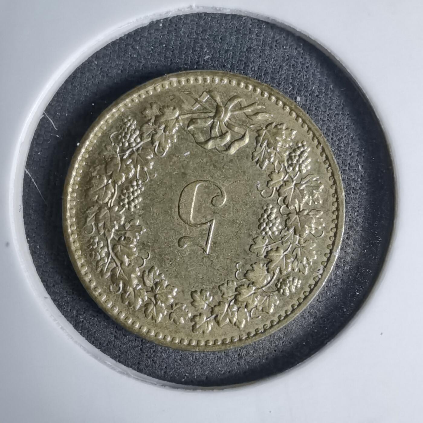 沼泽如烟--第1042场 瑞士1983年五分