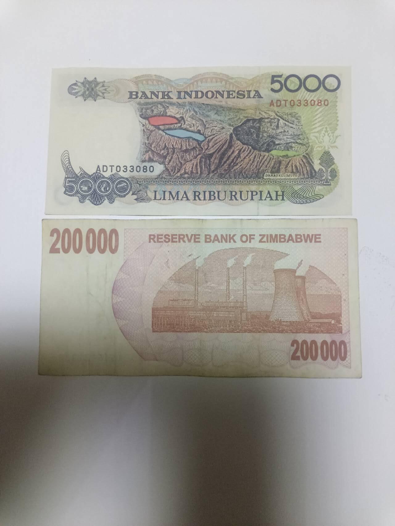 【20260402】非全新纸币和硬币第352场 外国2张纸币