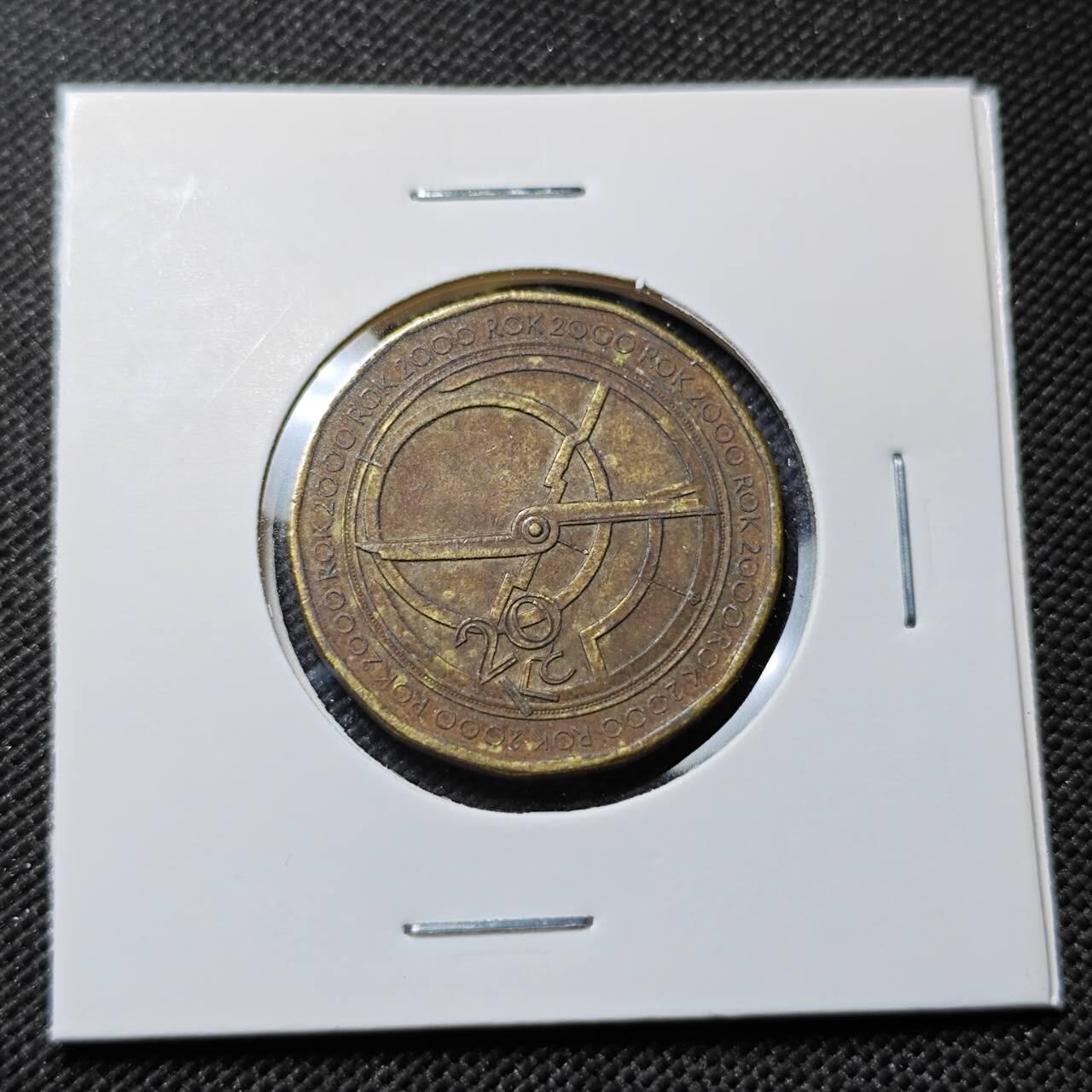 KK钱币收藏小铺  第414期 2月预留时间 周末发货  捷克20克朗纪念币