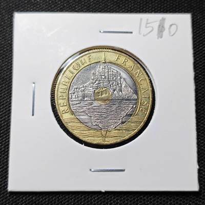 KK钱币收藏小铺  第415期 2月预留时间 周末发货 1992法国20法郎 