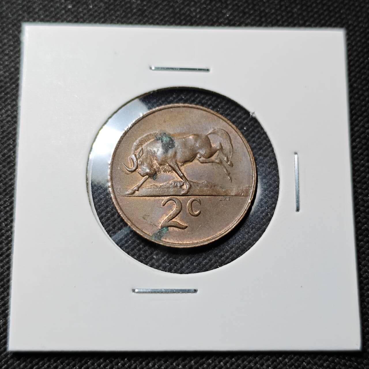 KK钱币收藏小铺  第414期 2月预留时间 周末发货  南非2分铜币