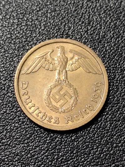 靖甫拍卖第八场 - 德三10芬尼铜币