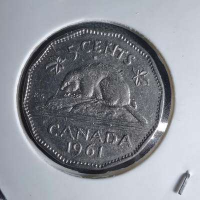 沼泽如烟--第1042场 - 加拿大1961年五分