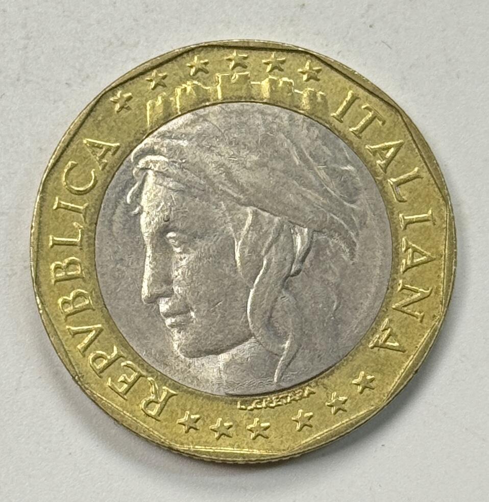 S&S Numismatic世界钱币-拍卖 第125期  意大利1997年1000里拉双色币