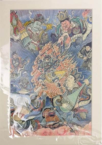 麦趣喜第四场 新品尝鲜专场 (4月2号周四晚上22点截拍，专注买家市场，福利拉满)  - 卢艺丰亲签版画 A3大小