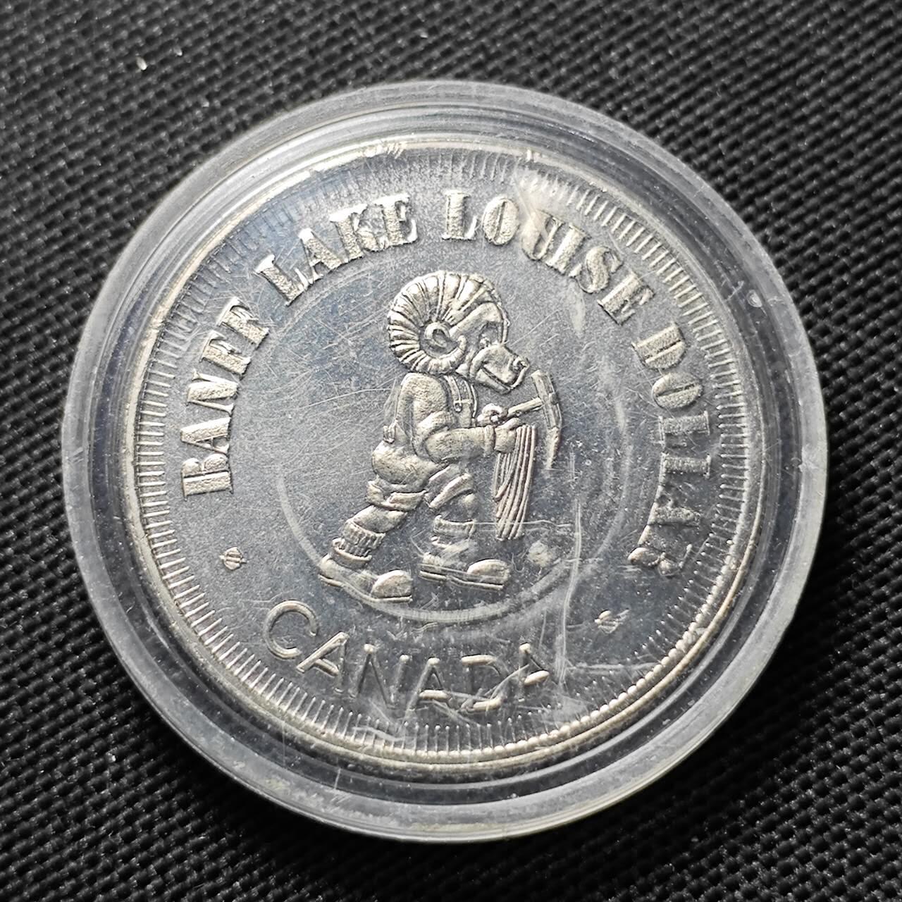 KK钱币收藏小铺  第414期 2月预留时间 周末发货 1979加拿大1元 代币 好品