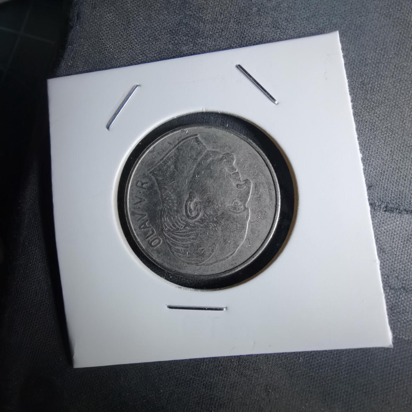 沼泽如烟--第1042场 挪威1972年1克朗