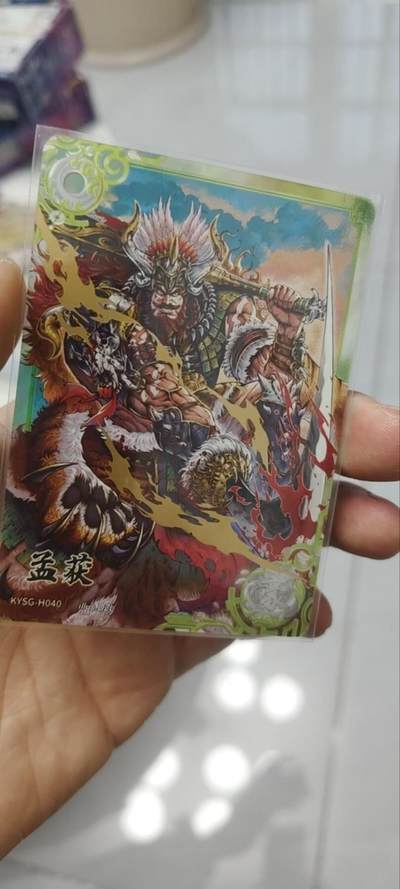 秋原瞳的小店第四十期——青梅时节雨纷纷，牧童遥指杏花村 - 卡游三国7弹豪杰——孟获