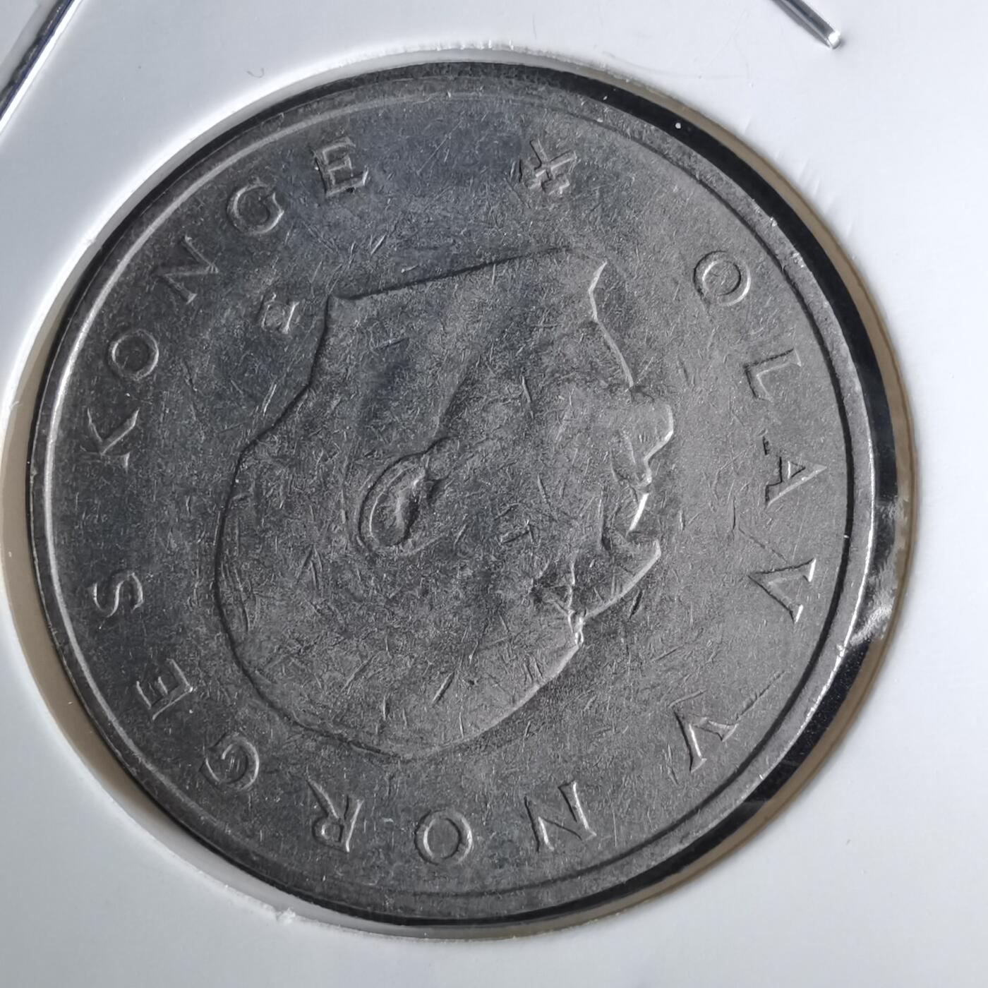 沼泽如烟--第1042场 挪威1975年5克朗