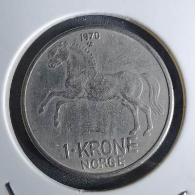 沼泽如烟--第1042场 - 挪威1970年1克朗