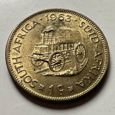 🌹外币初藏🌹🐯2026年第36场   每周二四六晚8️⃣点 接代拍 - 南非1963年一分