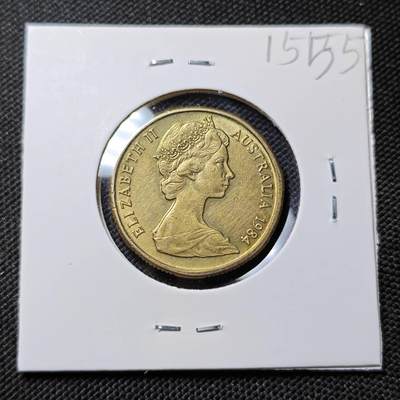 KK钱币收藏小铺  第415期 2月预留时间 周末发货 1984澳大利亚1元 