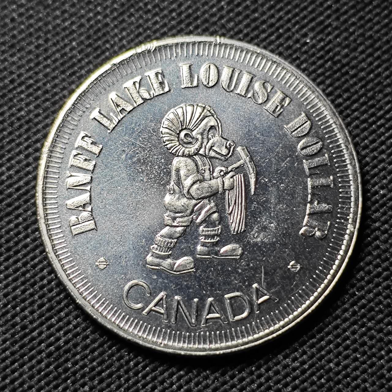 KK钱币收藏小铺  第414期 2月预留时间 周末发货 1979加拿大1元 代币 好品