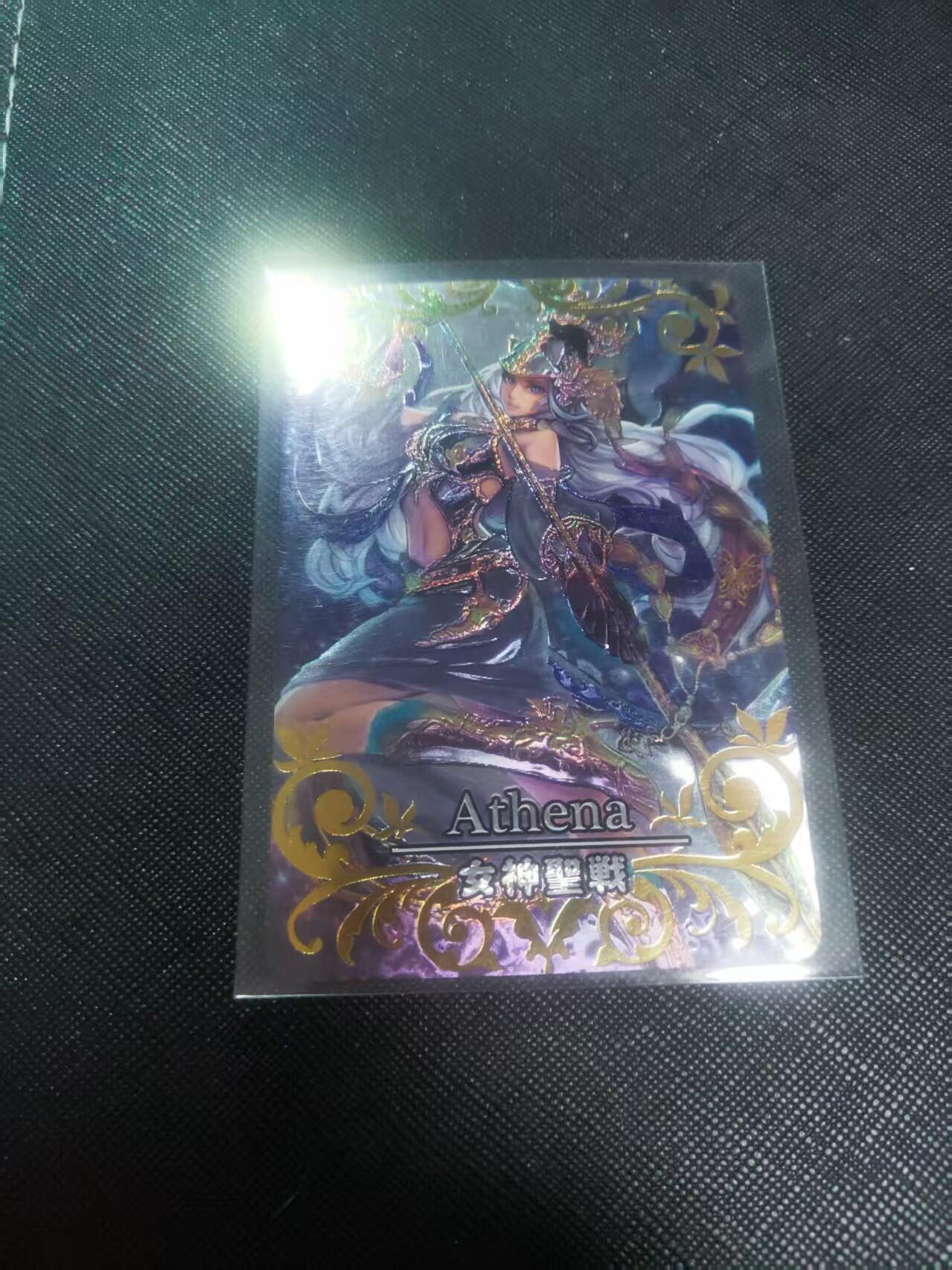 【持续收拍品】-琦卡当当铺～第40期★★~支持寄存★★~【9点40结束】扫码加群抽[包邮券]~ 江东老卡-女神圣战-雅典娜-光刻-1张