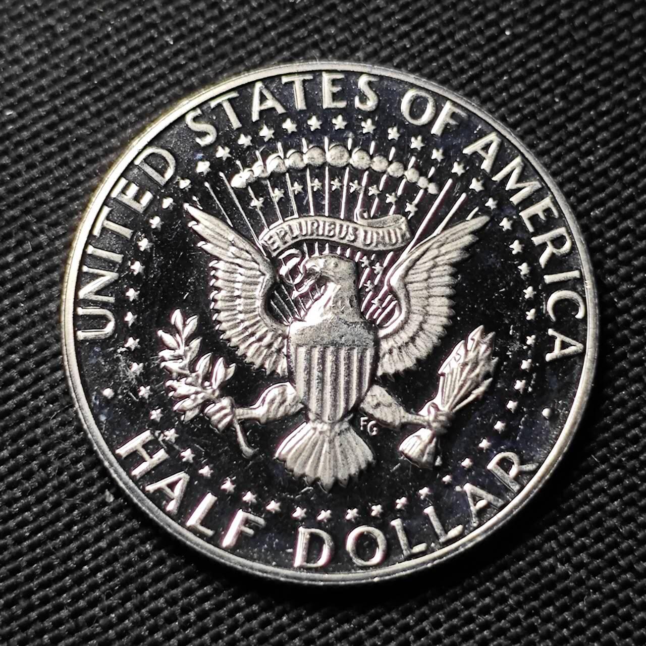 KK钱币收藏小铺  第414期 2月预留时间 周末发货 1983美国50分 精制币