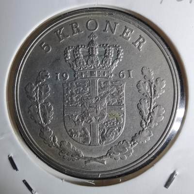 沼泽如烟--第1042场 - 丹麦1961年5克朗