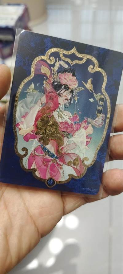 秋原瞳的小店第四十期——青梅时节雨纷纷，牧童遥指杏花村 - 卡游三国8弹艺术家秀丽卡——貂蝉