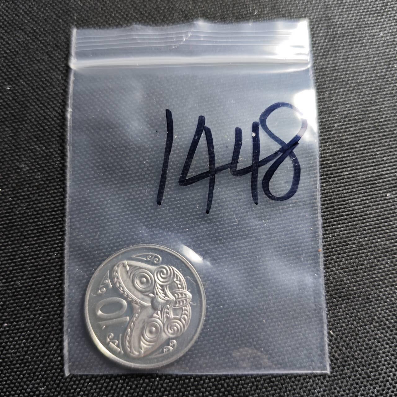 KK钱币收藏小铺  第414期 2月预留时间 周末发货 1983新西兰10分 精制币