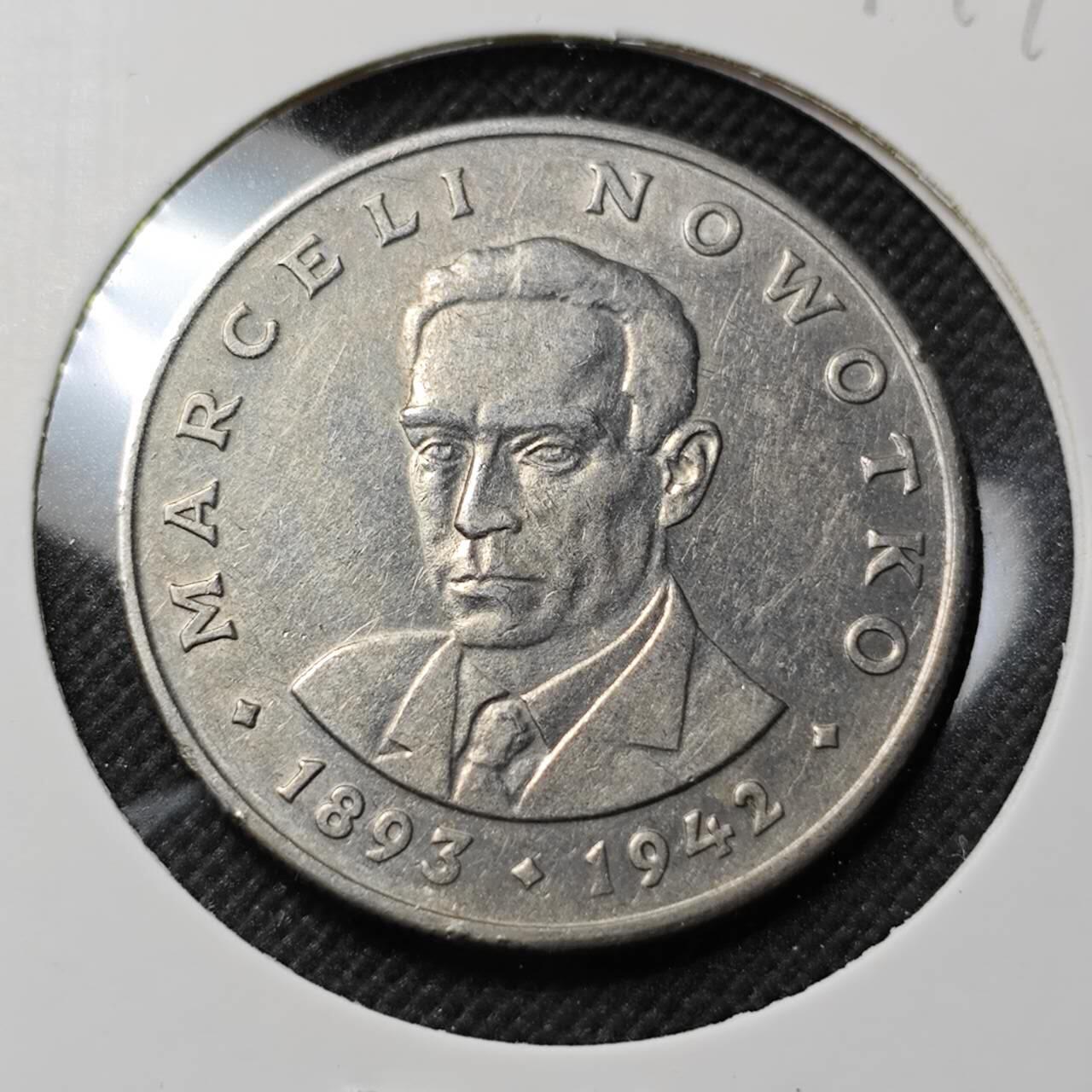 KK钱币收藏小铺  第414期 2月预留时间 周末发货  1974波兰20兹罗提