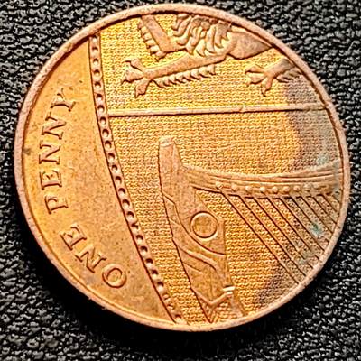 泉币菌-第218场-拍品多 请提前出价 - 2009年 狮腿版 英国1便士硬币 伊丽莎白二世 20.3mm