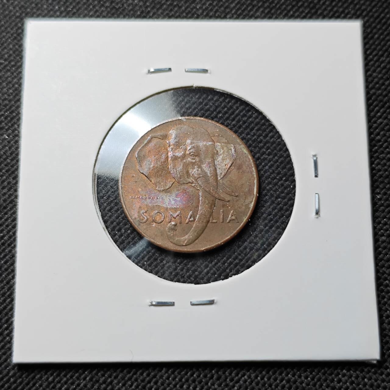 KK钱币收藏小铺  第414期 2月预留时间 周末发货 1950索马里1分 